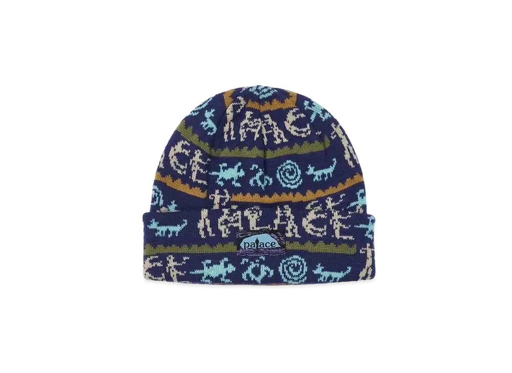 PALACE CAVEMAN BEANIE "Navy"