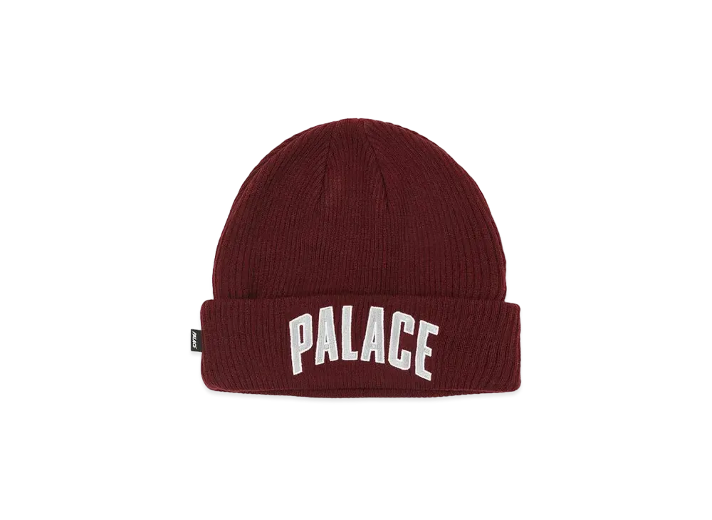 PALACE ARCH LOGO BEANIE "Burgundy"