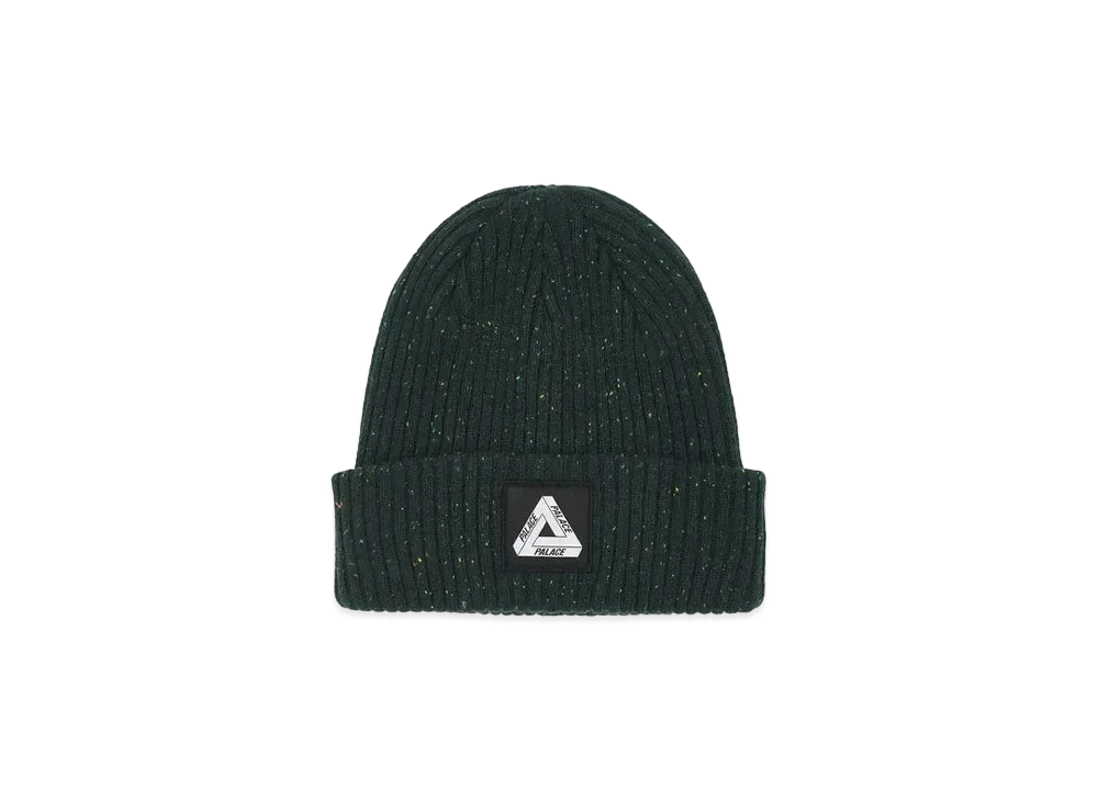 PALACE NEPPED TRI-FERG PATCH BEANIE "Green"