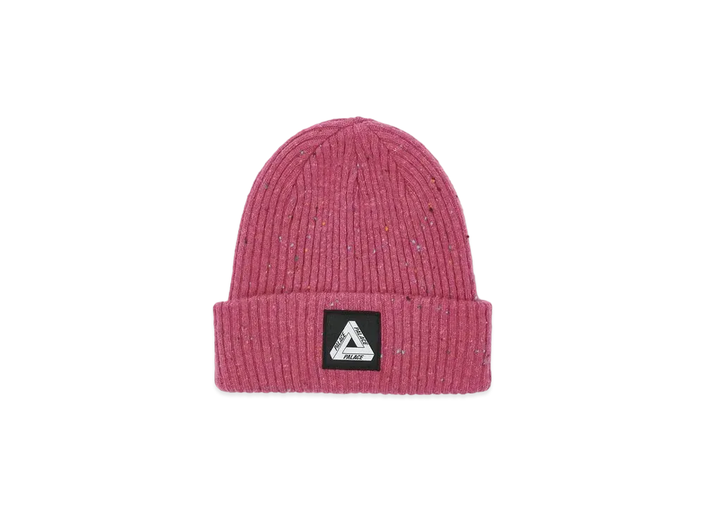 PALACE NEPPED TRI-FERG PATCH BEANIE "Cherry"