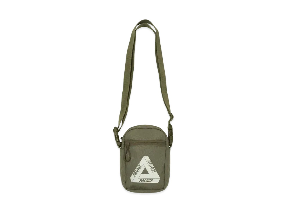 PALACE CORDURA DOUBLE DIAMOND SHOT BAG "Olive"