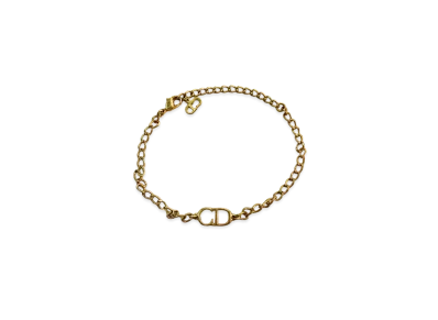 Dior CD Logo Bracelet "Gold"