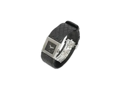 CHANEL Matelasse Square Watch "Black"