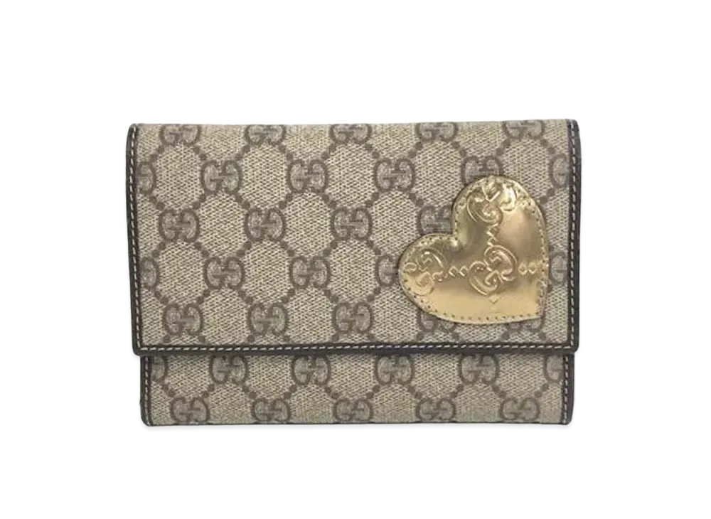 Gucci Nylon GG Wallet "Beige"