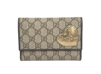 Gucci Nylon GG Wallet "Beige"