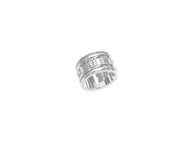 Tiffany & Co. Atlas Wide Ring SV925 "Silver"