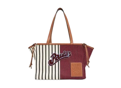 LOEWE Parause Striped Cushion Tote