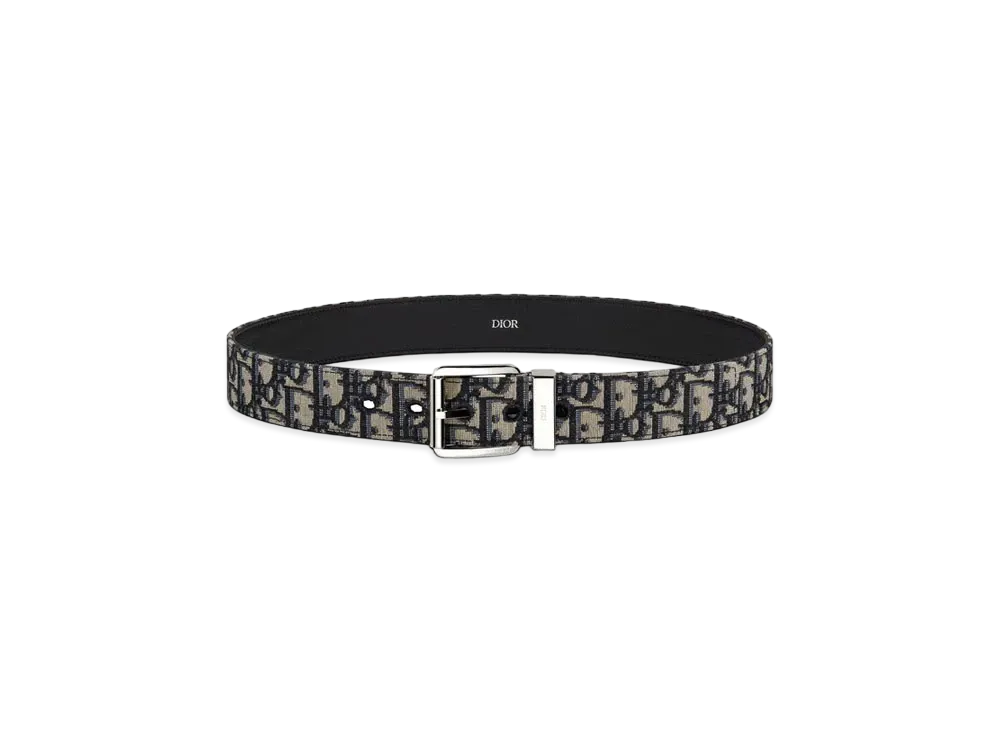 Dior Belt 35mm Dior Oblique Jacquard "Beige/Black"