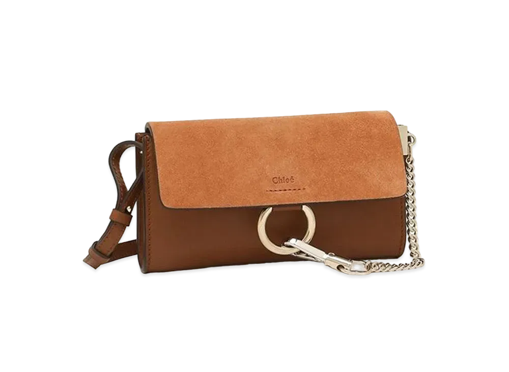 Chloe Faye Wallet Bag "Classic Tobacco"