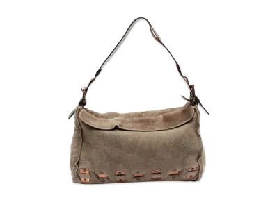 CELINE Sheepskin Leather Shoulder Bag