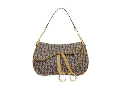 Dior Trotter Saddle Bag "Brown"