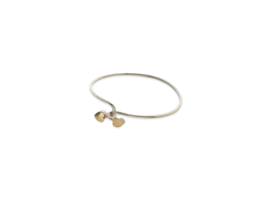 Tiffany & Co. W Heart Bangle