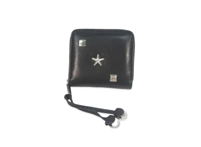 Jimmy Choo Penny Studs Coin Case "Black"