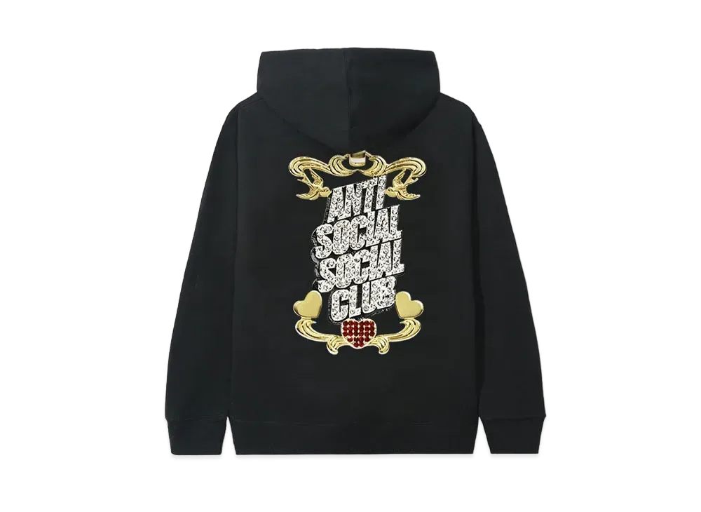 ANTI SOCIAL SOCIAL CLUB × GHOST Hoodie "Black"