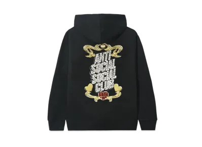 ANTI SOCIAL SOCIAL CLUB × GHOST Hoodie "Black"