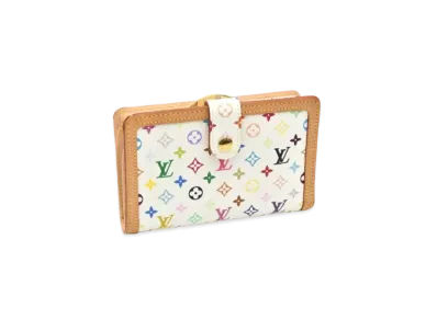 Louis Vuitton Viennois Wallet Monogram Multicolor "Blanc"