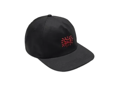 Noah x Keith Haring 5-Panel Cap "Black"