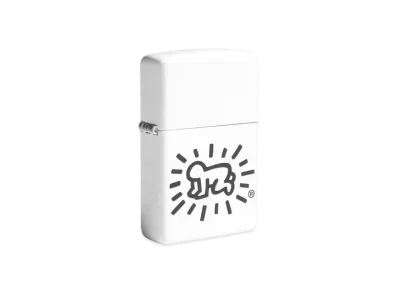 Noah x Keith Haring Zippo "White"