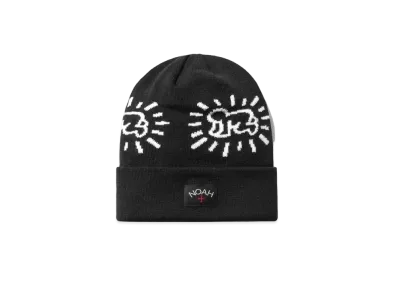 Noah x Keith Haring Beanie"Black"
