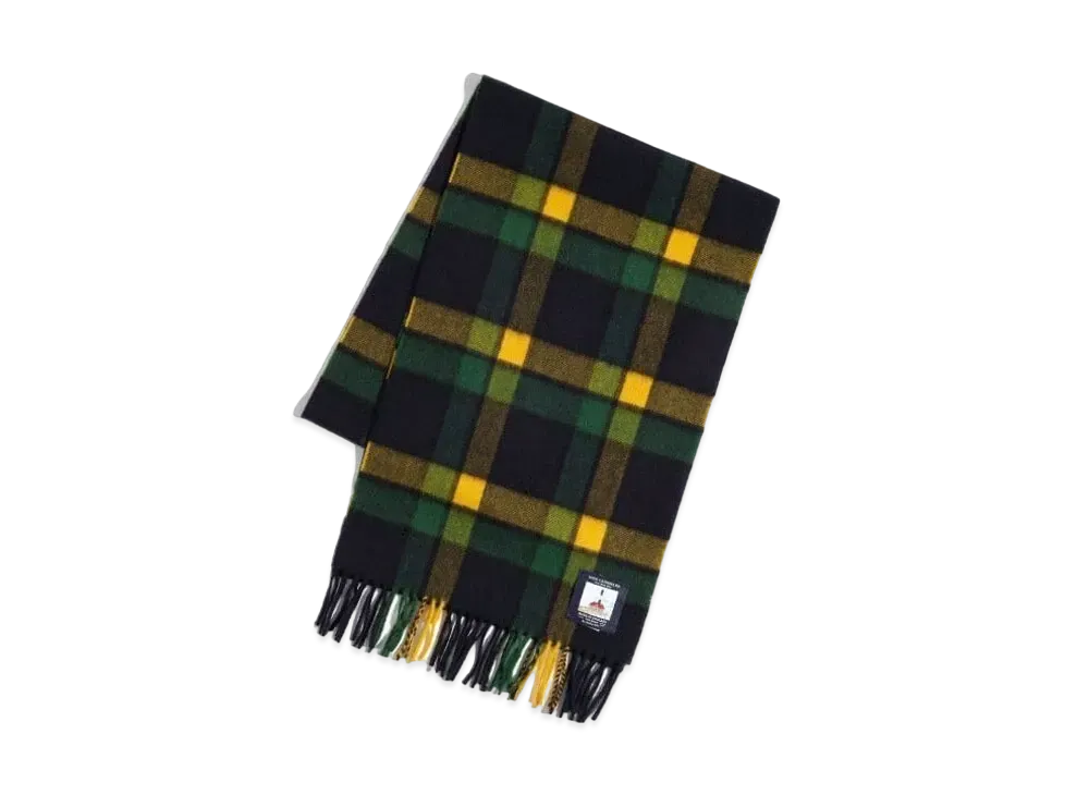 Noah Cashmere Scarf "Yellow Check"