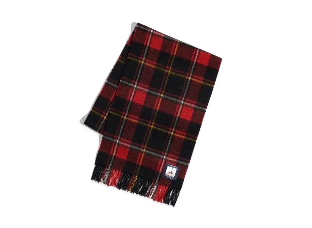 Noah Cashmere Scarf "Red Check"