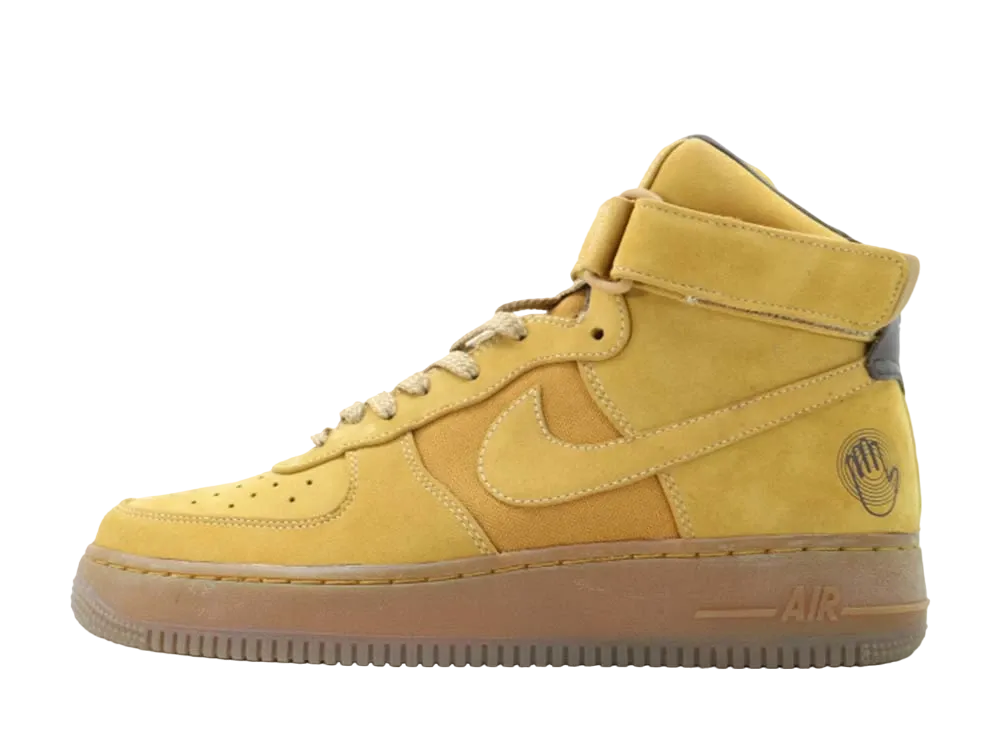 Nike Air Force 1 High PRM "Bobbito Garcia Sanded Gold/Wheat"