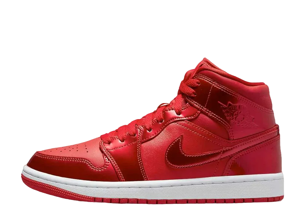 ナイキ エアジョーダン1 ミッド SE "ポムグラネイト"
