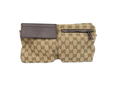 GUCCI GG Canvas Waist Pouch