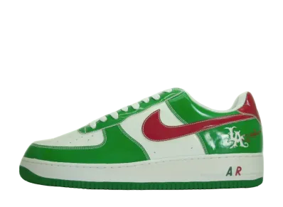 Mr.Cartoon × Nike Air Force 1 Low "Classic Green/Varsity Red"
