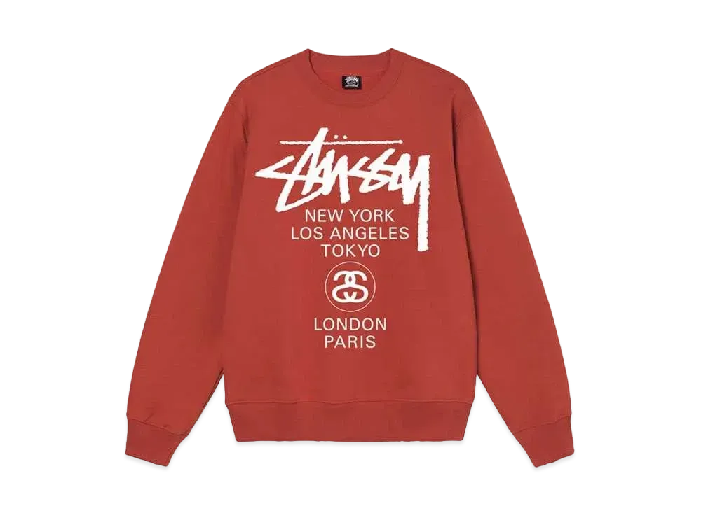 Stussy WORLD TOUR CREW "Brick"