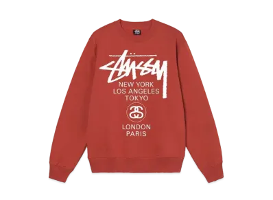 Stussy WORLD TOUR CREW "Brick"