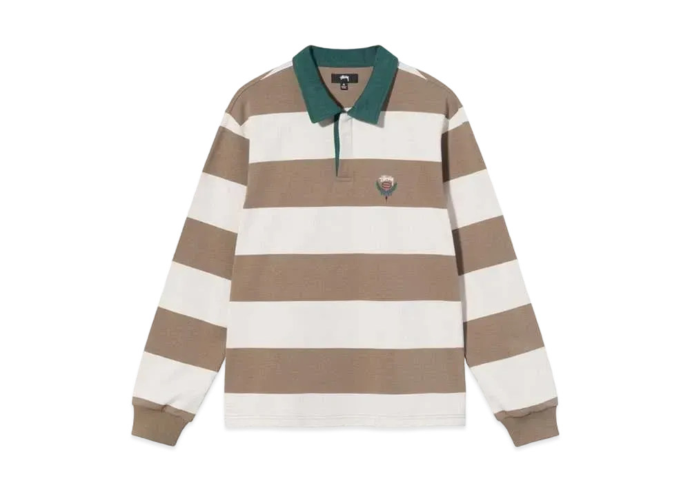 Stussy BIG STRIPE RUGBY "Natural"