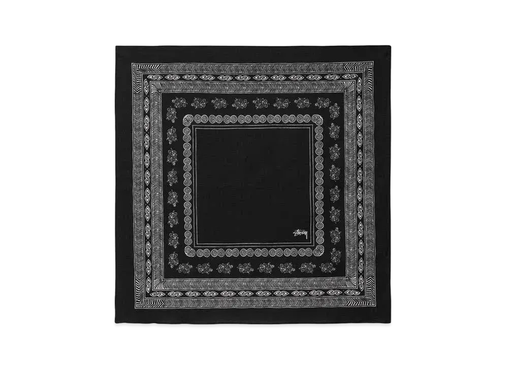 Stussy BANDANA "Black"