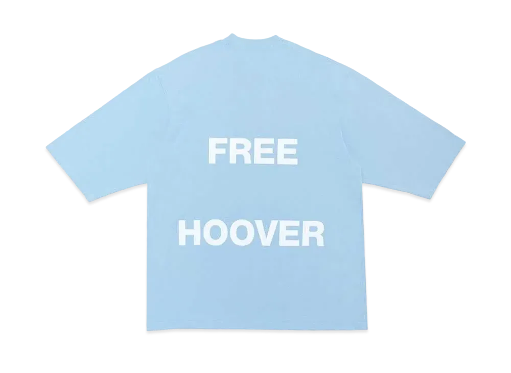 Balenciaga Ye × DRAKE FREE HOOVER LONG TEE "Blue"