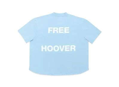 Balenciaga Ye × DRAKE FREE HOOVER BASEBALL TEE "Blue"