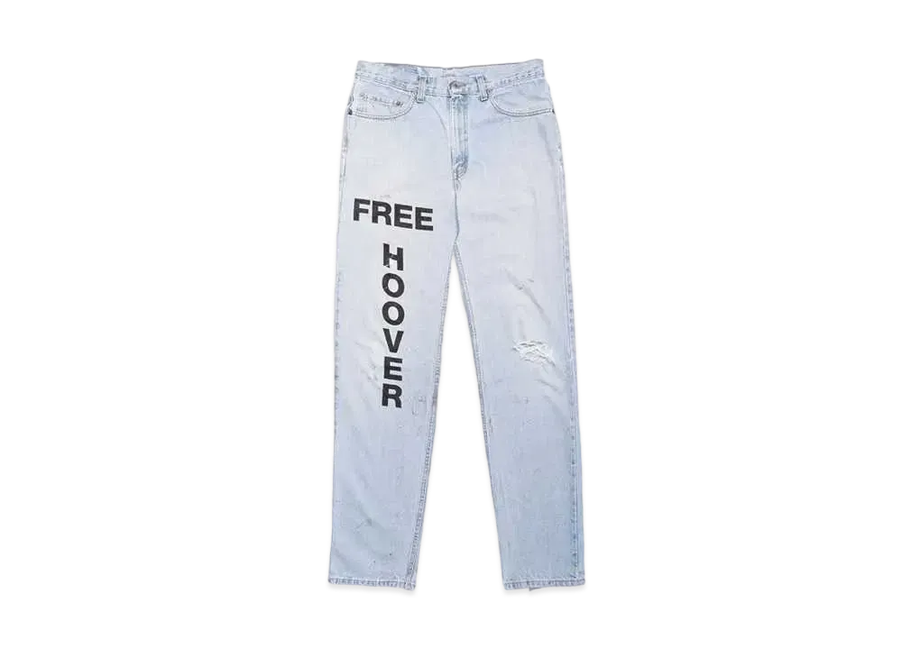 Balenciaga Ye × DRAKE FREE HOOVER DENIM "Denim"