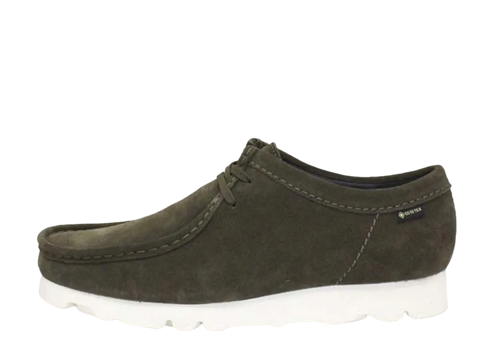 Clarks Wallabee GTX "Olive Suede"