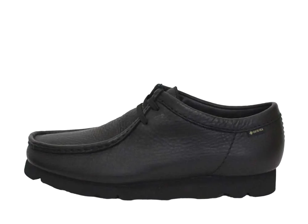 クラークス ワラビー GTX "ブラックレザー"