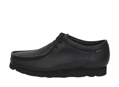 Clarks Wallabee GTX "Black Leather"
