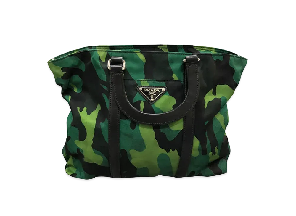PRADA Camouflage 2Way Handbag