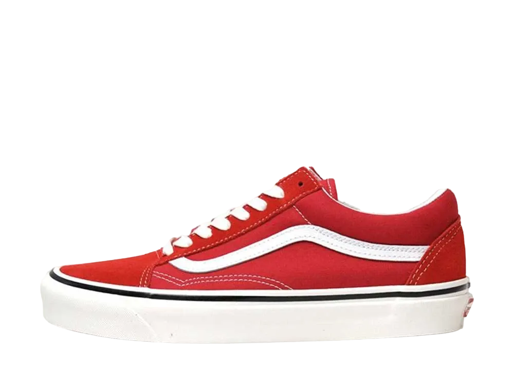 バンズ オールド スクール 36 DX アナハイム ファクトリー "レッド ホワイト"