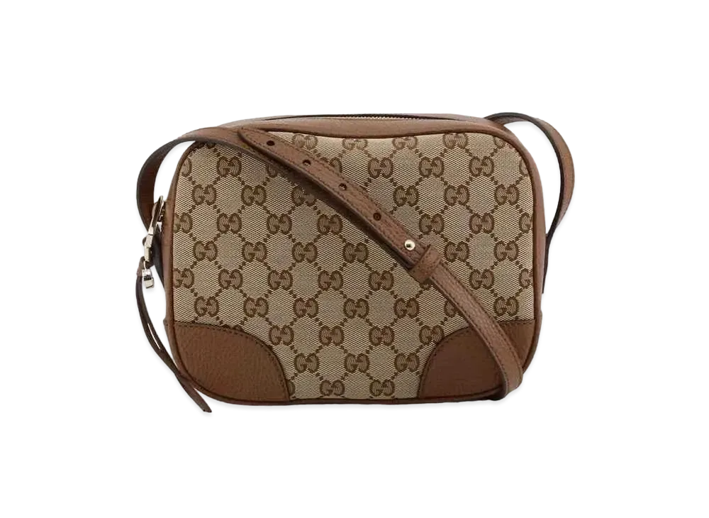 GUCCI GG Canvas Bree Shoulder Bag "Beige"