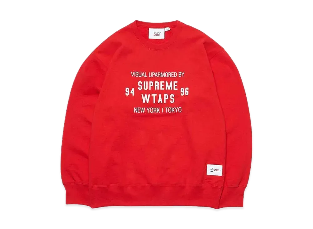 Supreme / WTAPS Crewneck "Red"