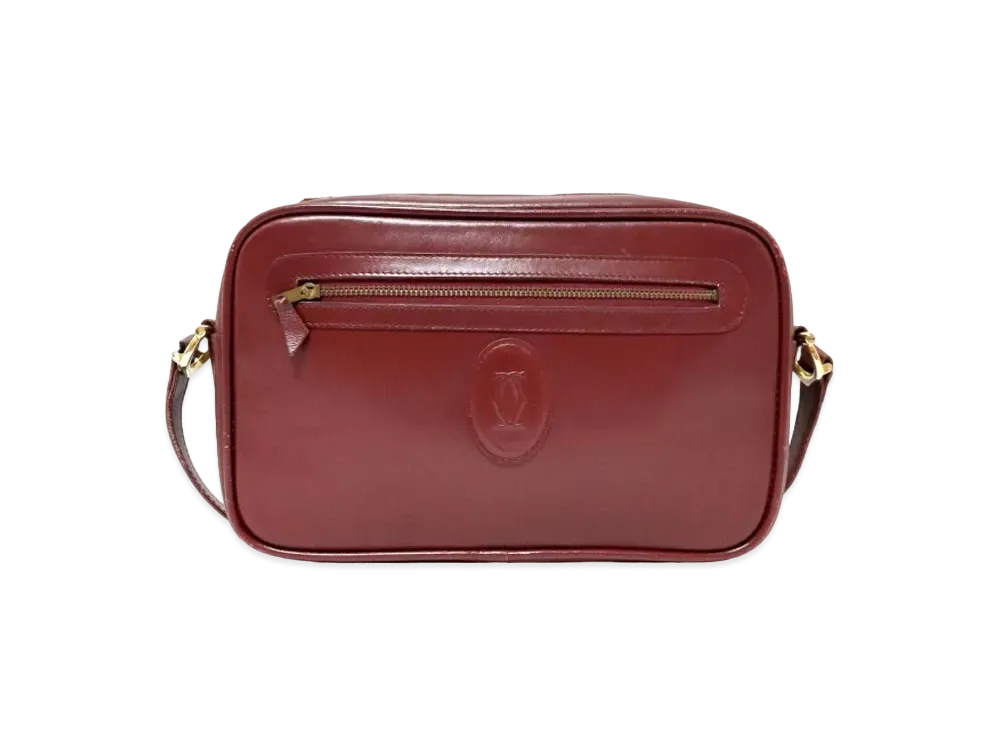 Cartier Mustline Shoulder Bag "Bordeaux"