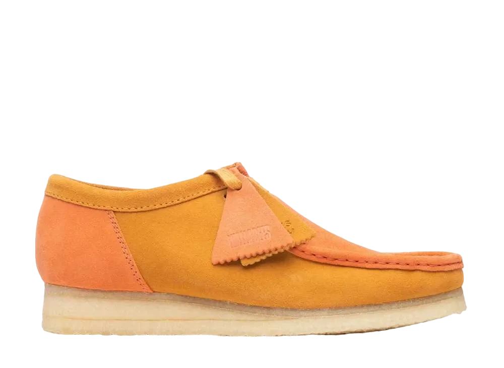 Claks Wallabee "Orange Combination"