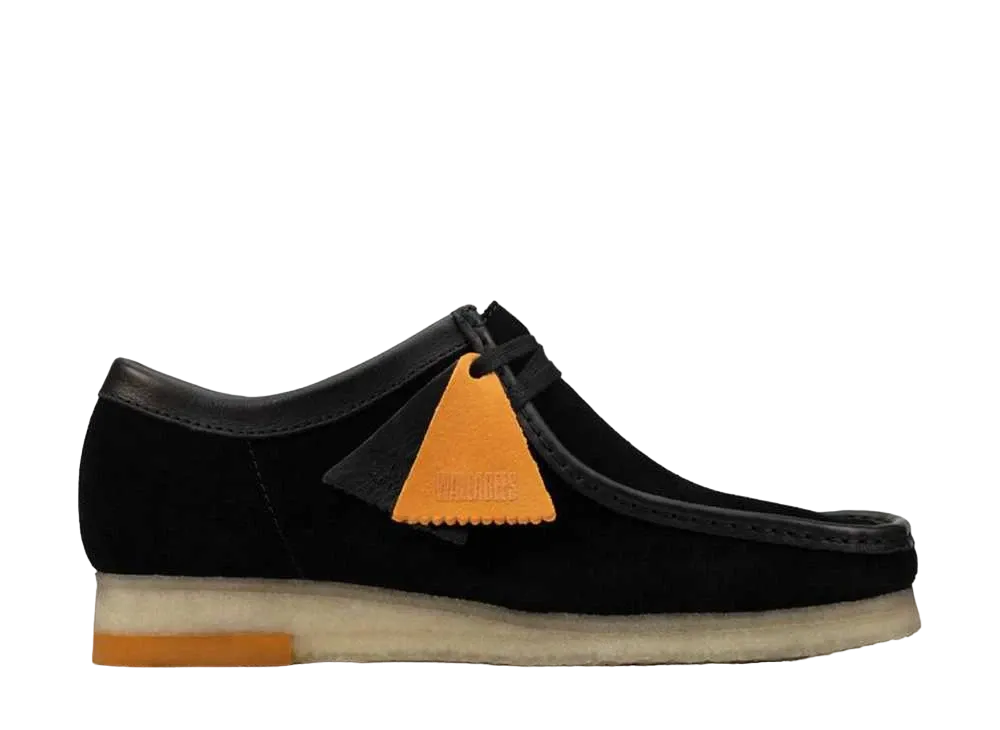 Claks Wallabee Low "Black Combi"