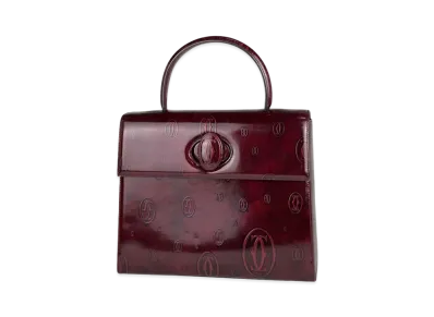 Cartier Happy Birthday Handle Bag "Bordeaux"