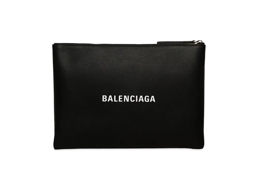 Balenciaga Everyday Logo Clip L "Black"