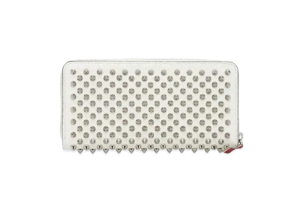 Christian Louboutin Panettone Studs Wallet "White/Red"