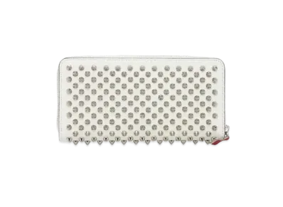Christian Louboutin Panettone Studs Wallet "White/Red"